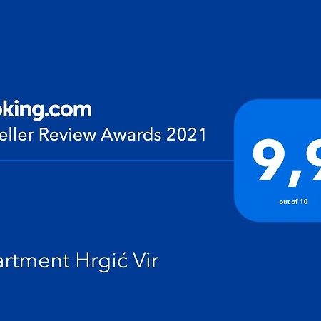 Apartment Hrgic Vir Ngoại thất bức ảnh